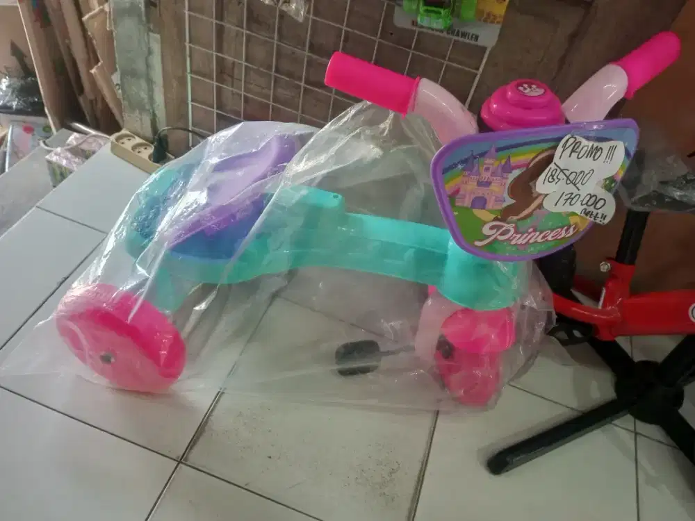 PROMO Mainan Anak Sepeda Roda 3 Musik