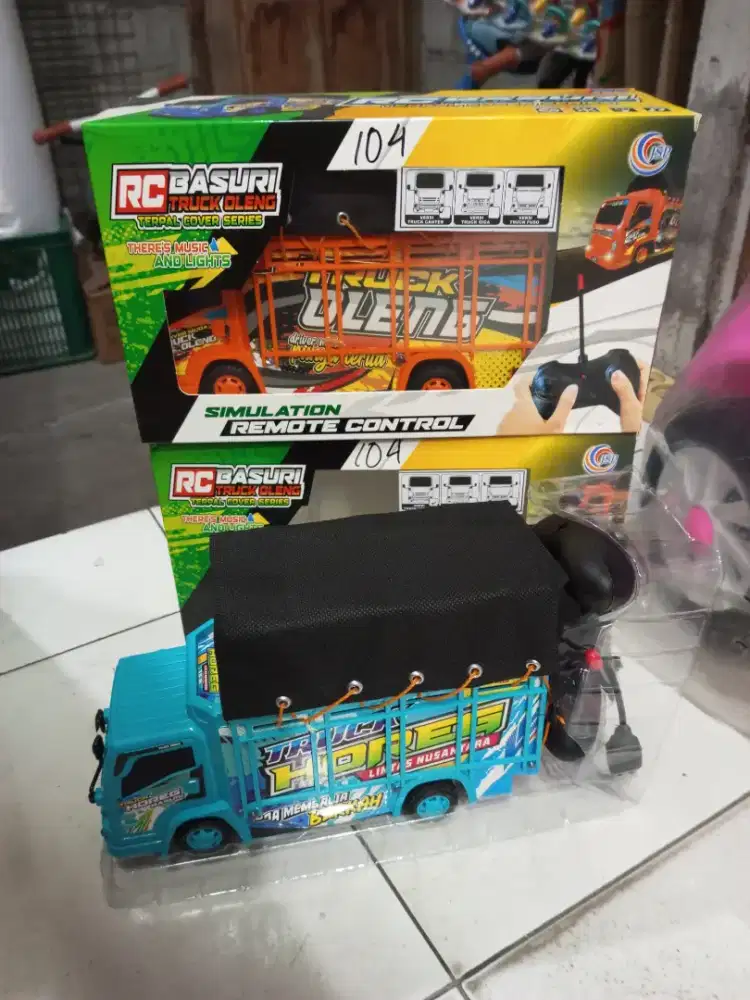 Mainan Anak Rc Truk Oleng Cas