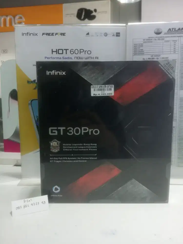 INFINIX GT 30 PRO 8/256 GIFT BOX | ATLANTIS DAHSYAT