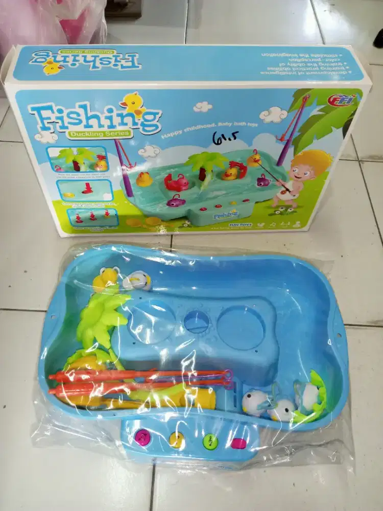 Mainan Anak Kolam Pancing Baterai