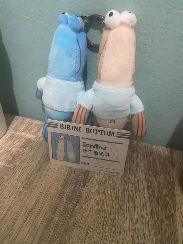 SECRET Bikini Bottom Buddies Sardines Original  - Gantungan Tas