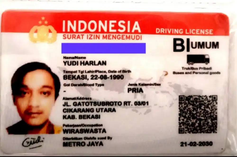 Mencari pekerjaan sebagai supir