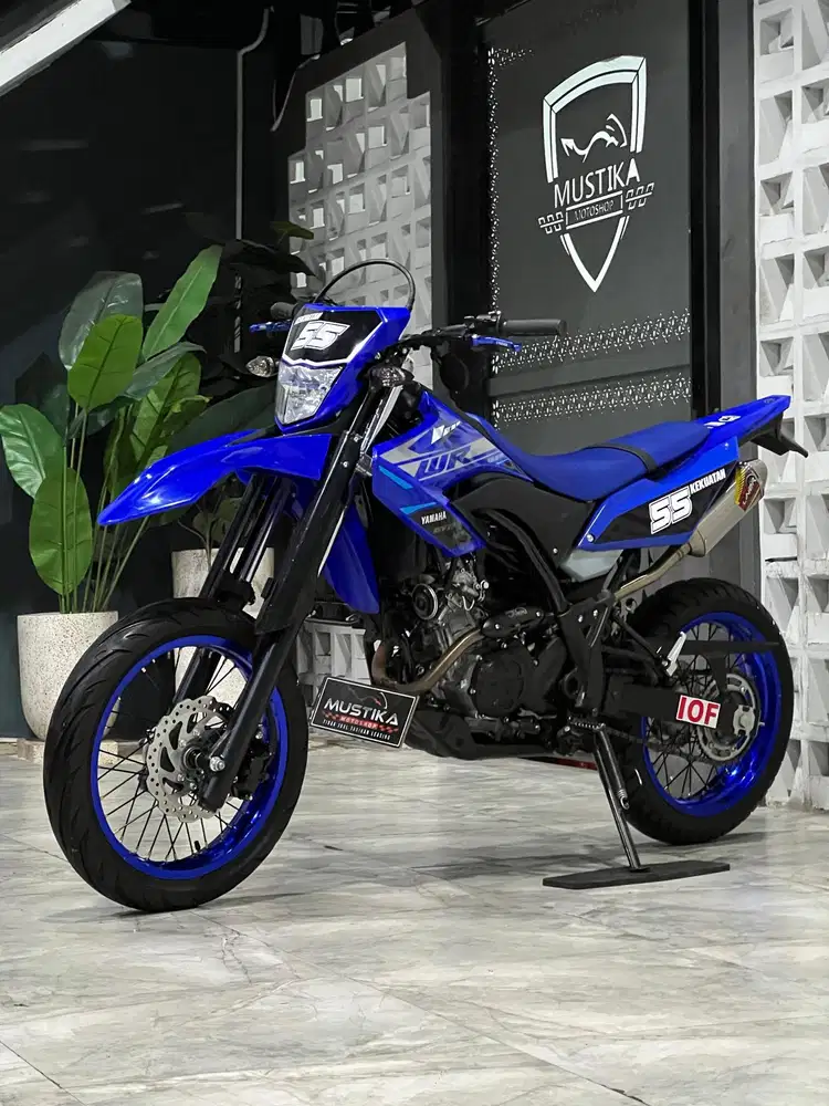 Istimewa Supermoto!! Yamaha WR155 Th 2021 odo 6rb - Ayu Mustika