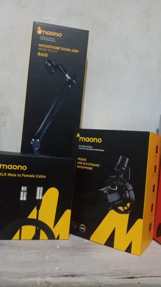 Mic maono pd200x full set