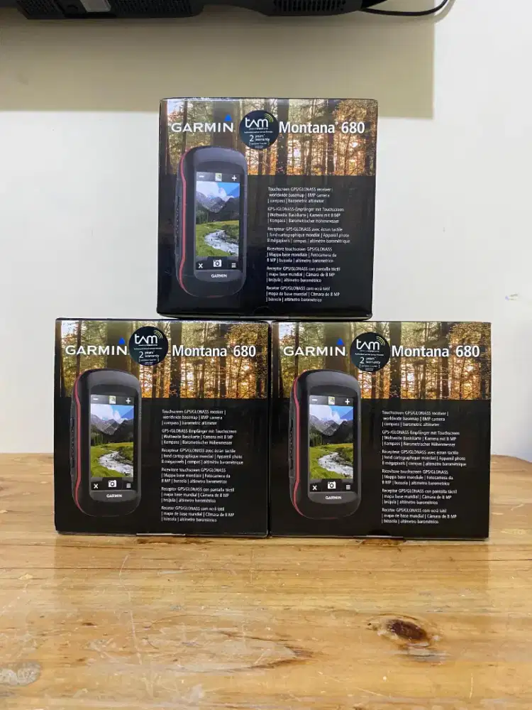 GPS Map Garmin Montana New TAM