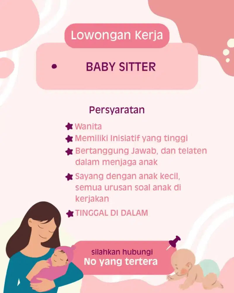 BABY SITTER TINGGAL DALAM