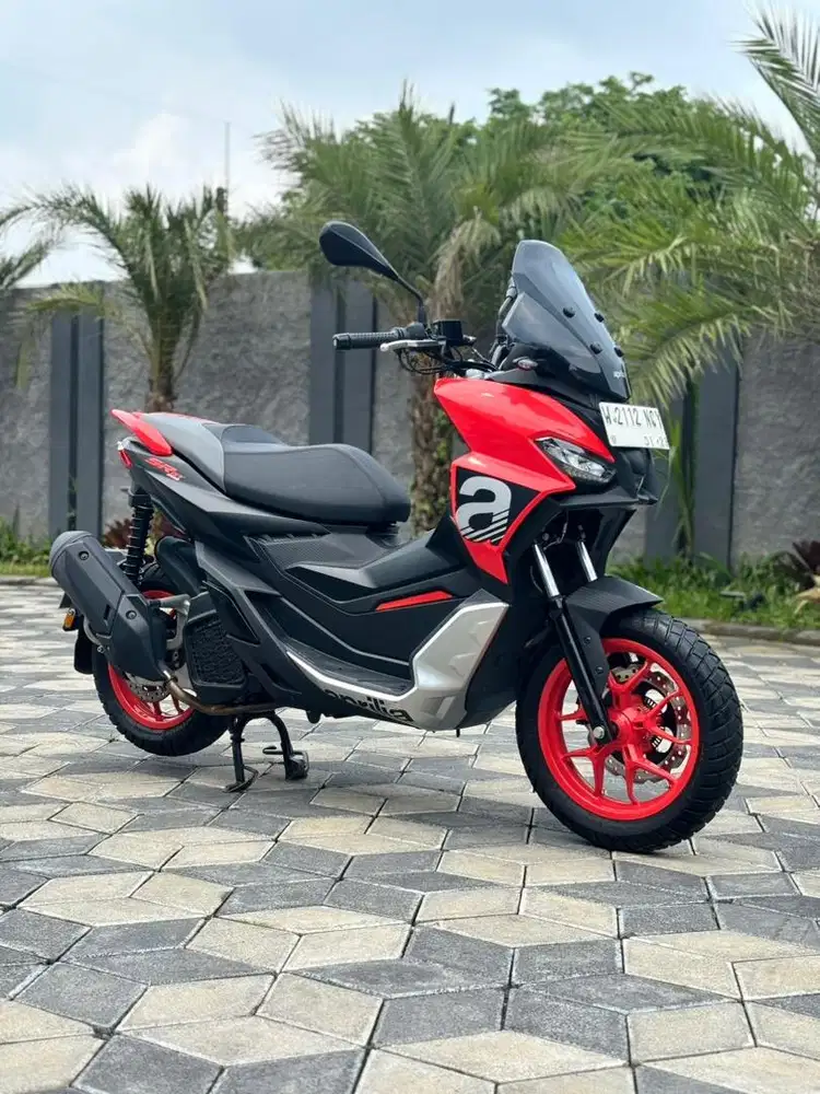Aprilia SR GT 200 ABS Iget 2022 Merah Odo 3rb Nopol W Koko Motor