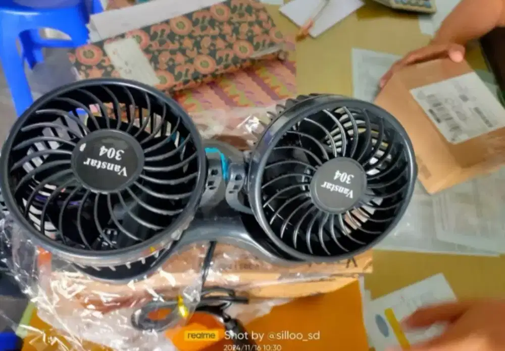 Kipas angin mobil 24Volt best seller bisa cod