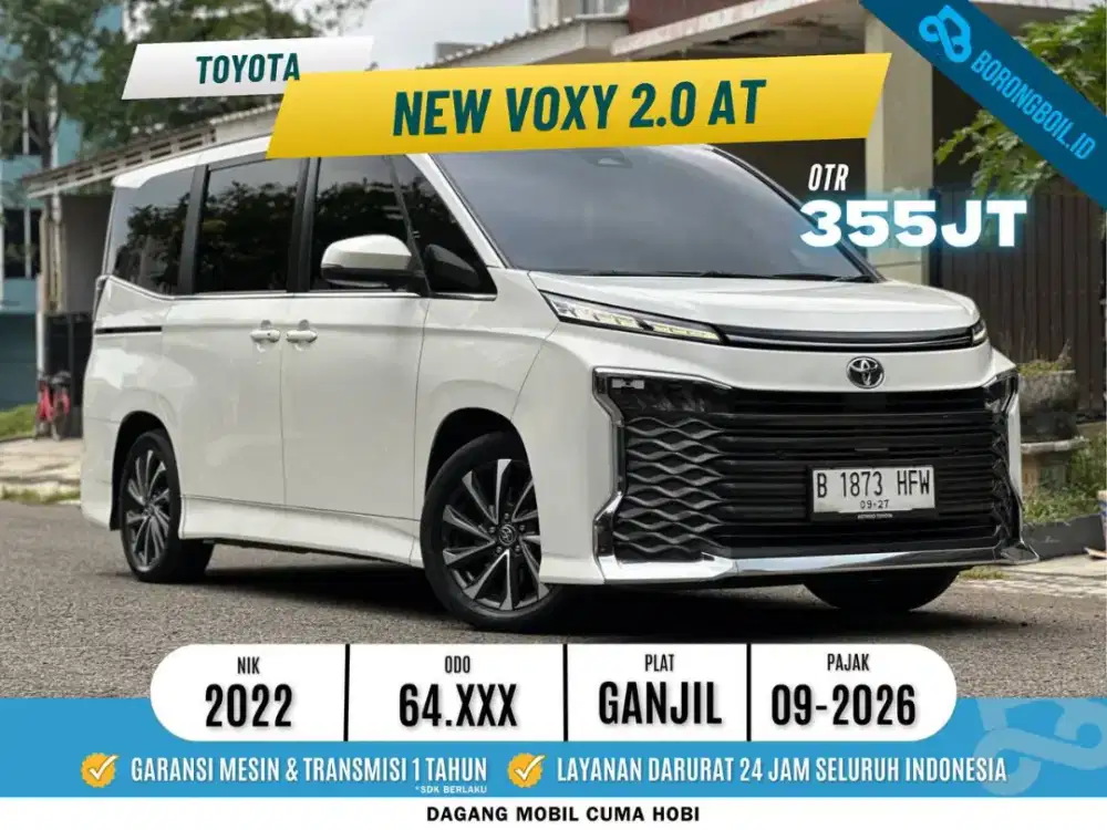 Toyota New Voxy 2.0 TSS A/T Matic 2022 White pearl