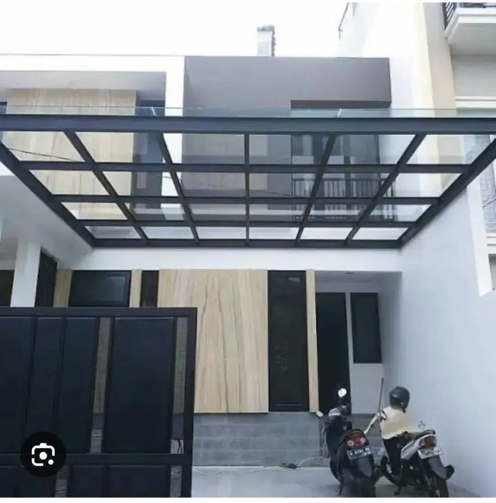 Jasa pemasangan canopy kaca