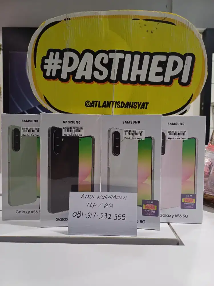 New samsung a56 ram 8/256gb atlantis dahsyat