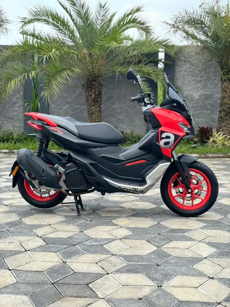 Aprilia SR GT 200 ABS IGet 2022 Merah Odo 3rb Nopol W Koko Motor