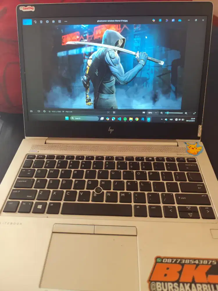 HP
Spek i5 gen 8
Ram 16GB
SSD 512GB