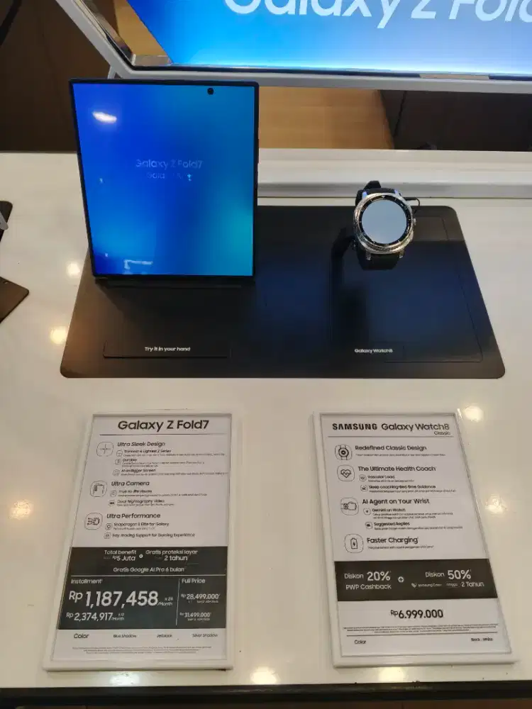 Samsung Z Fold7 Hp Lipat Dan Tipis Dan Banyak Promo Menarik