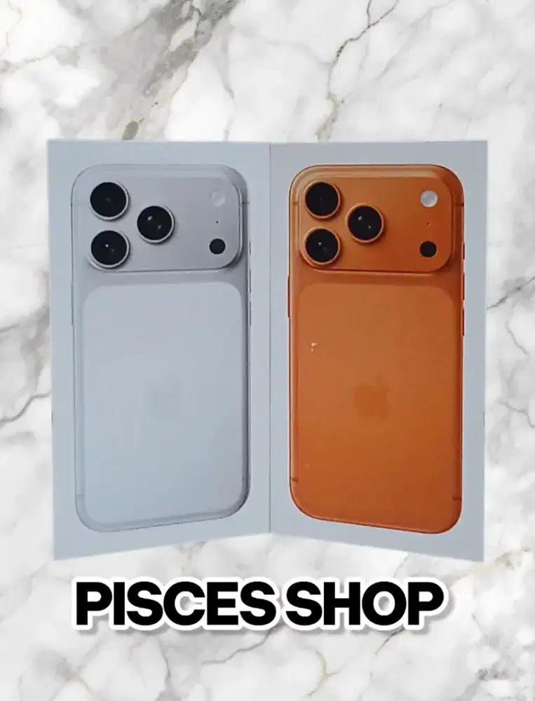 iPHONE 17 PRO MAX 256 GB NEW Segel Garansi Resmi Ibox 1 Tahun