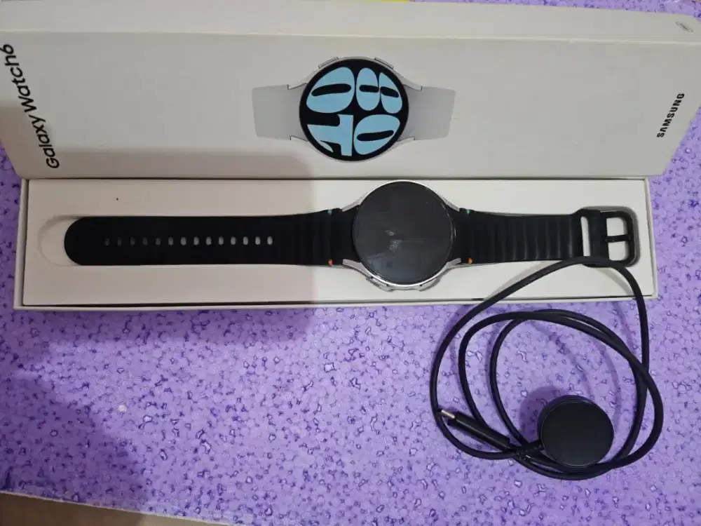 SAMSUNG GALAXY WATCH 6 44MM SILVER GARANSI RESMI