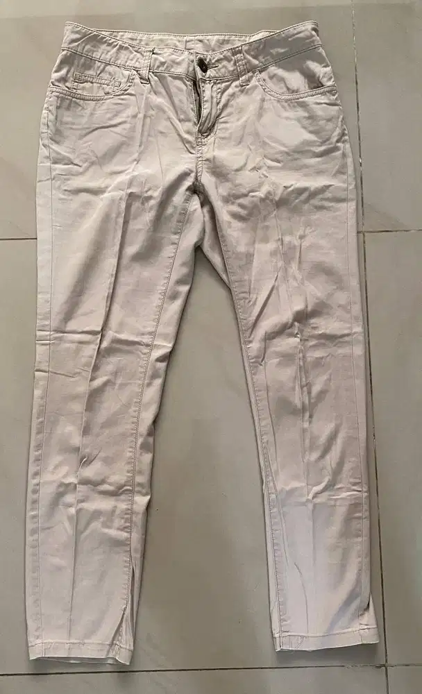 CELANA PANJANG NINE WEST– COKLAT SUSU - M – PRELOVED