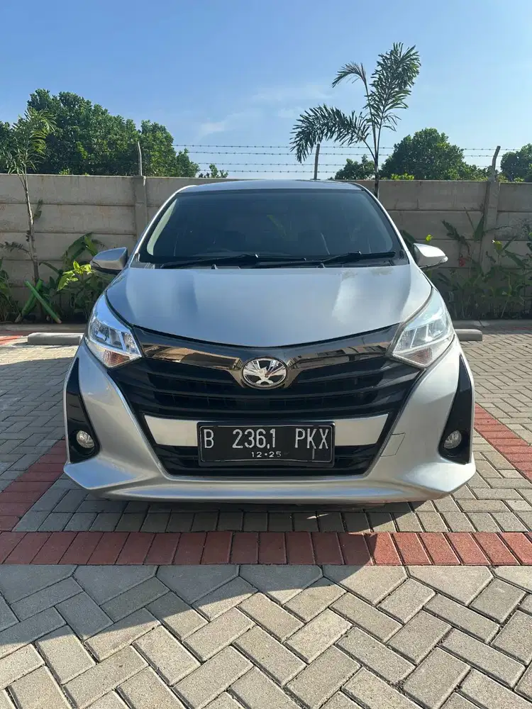 TOYOTA CALYA 1.2 G AT MATIC 2020 LOW KM ISTIMEWA WARNA SILVER