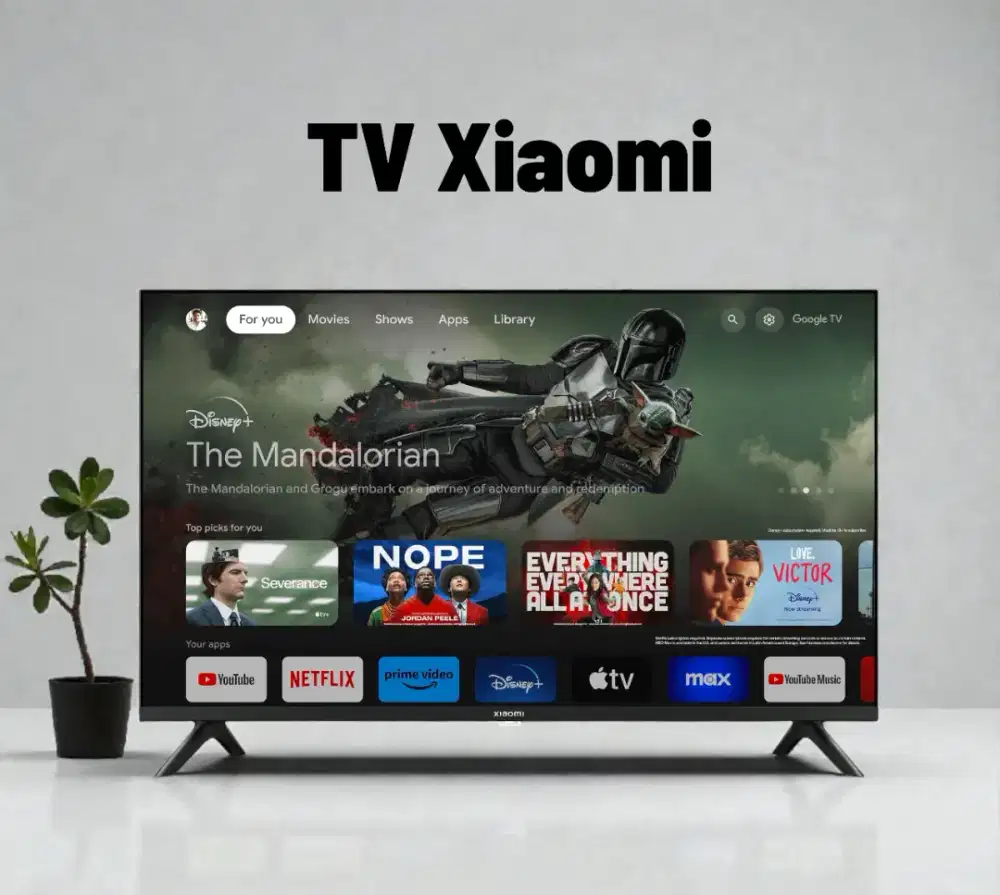 TV Xiaomi Android 32inci - kondisi baru dan segel
