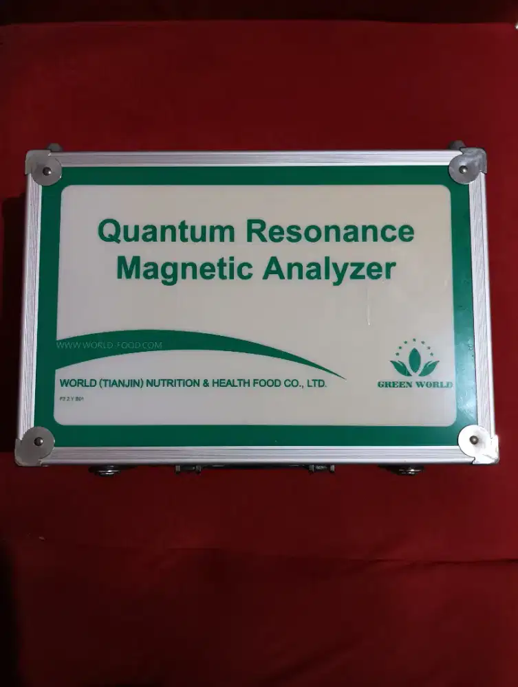 QUANTUM RESONANCE MAGNETIC ANALYZER MERK GREEN WORLD