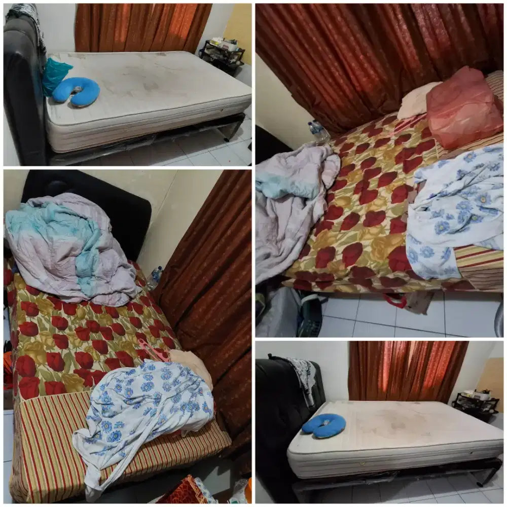 JuaL Borongan, 2 kasur + Divan uk 200x90.