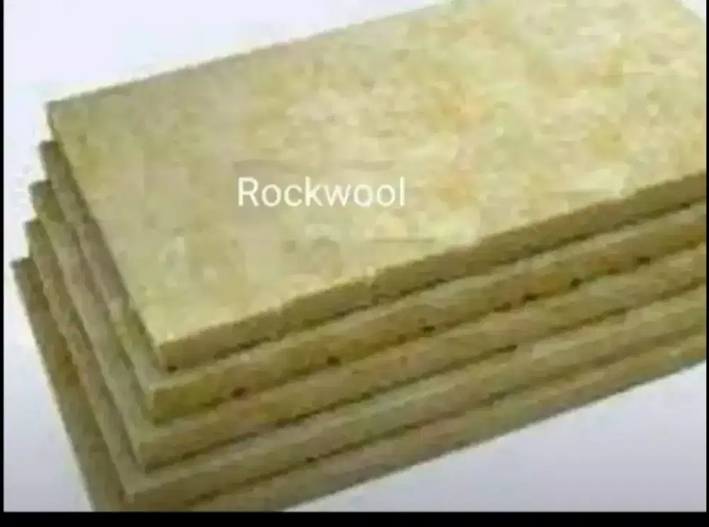 Rockwool peredam