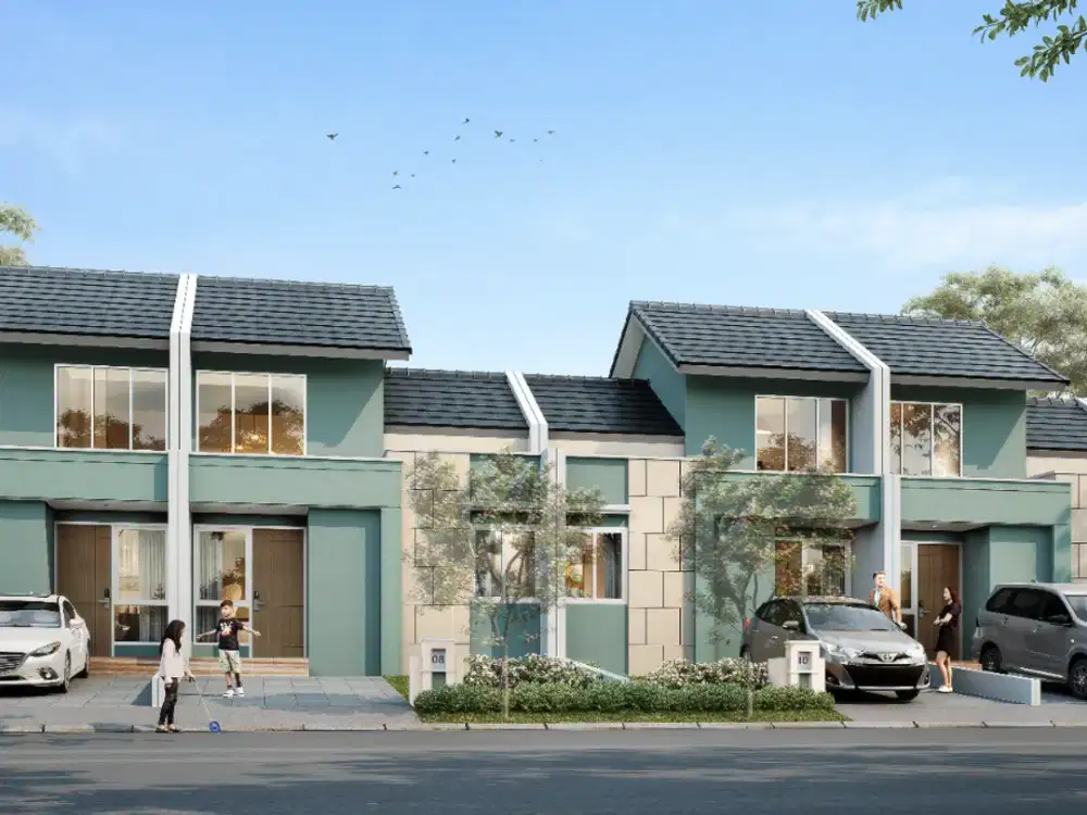 Type Baru, Rumah Cantik Fasad 2 Lantai di Suvarna Sutera
