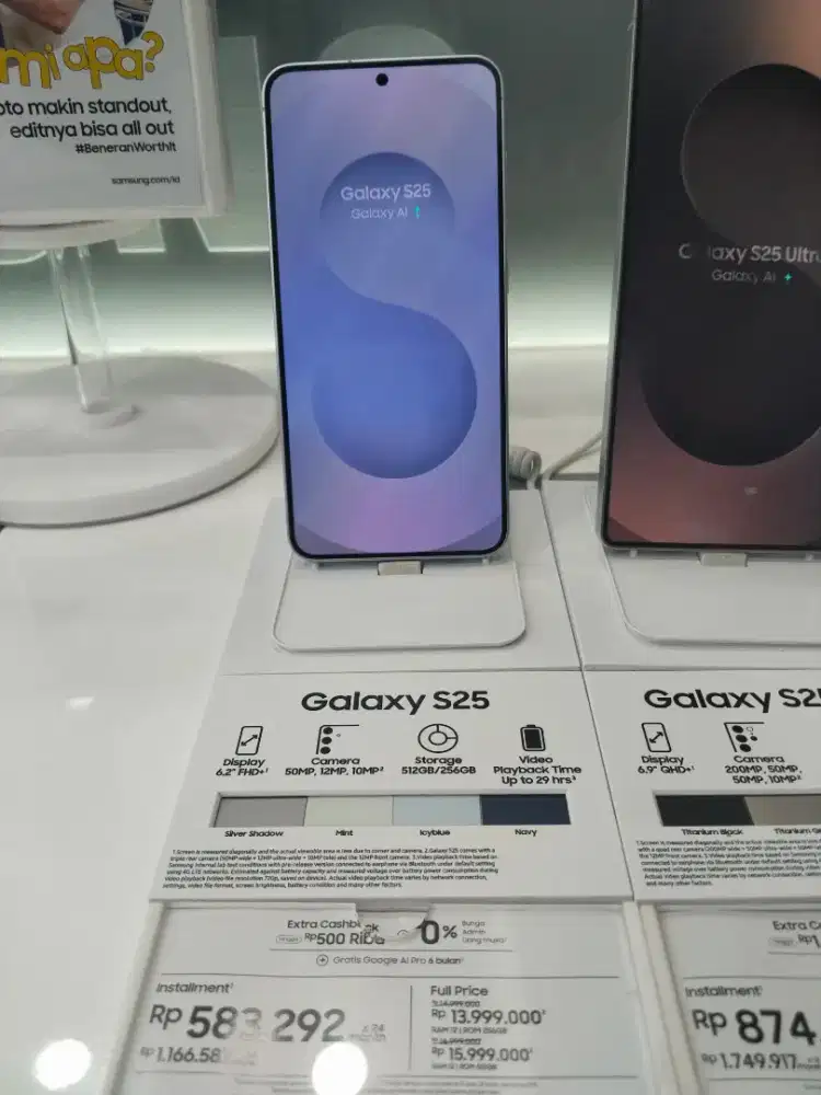 Samsung Galaxy S25 RAM 12/256GB