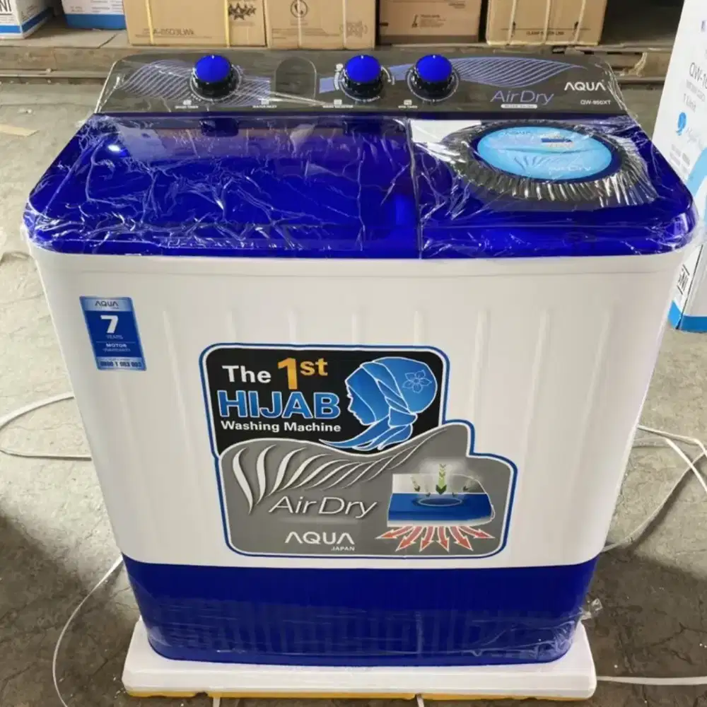 Mesin cuci bekas pengering rusak