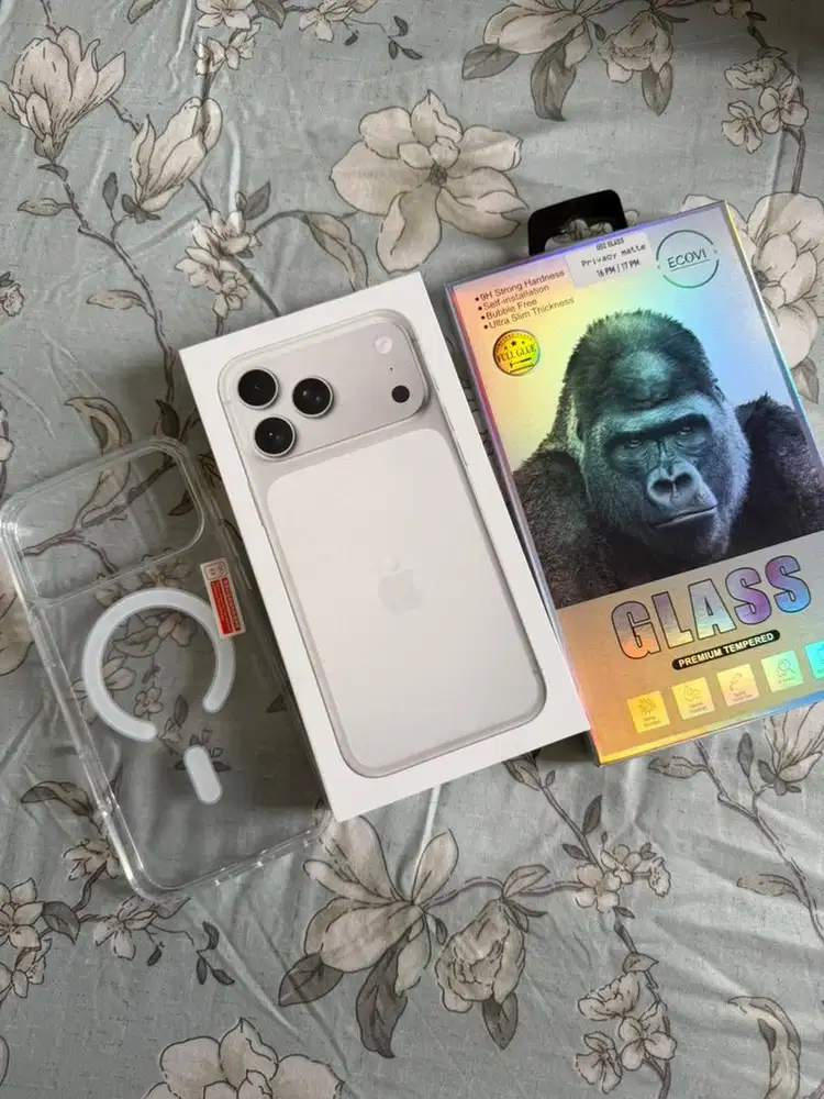 IPHONE 17 PRO MAX 256 SILVER NEW BARU