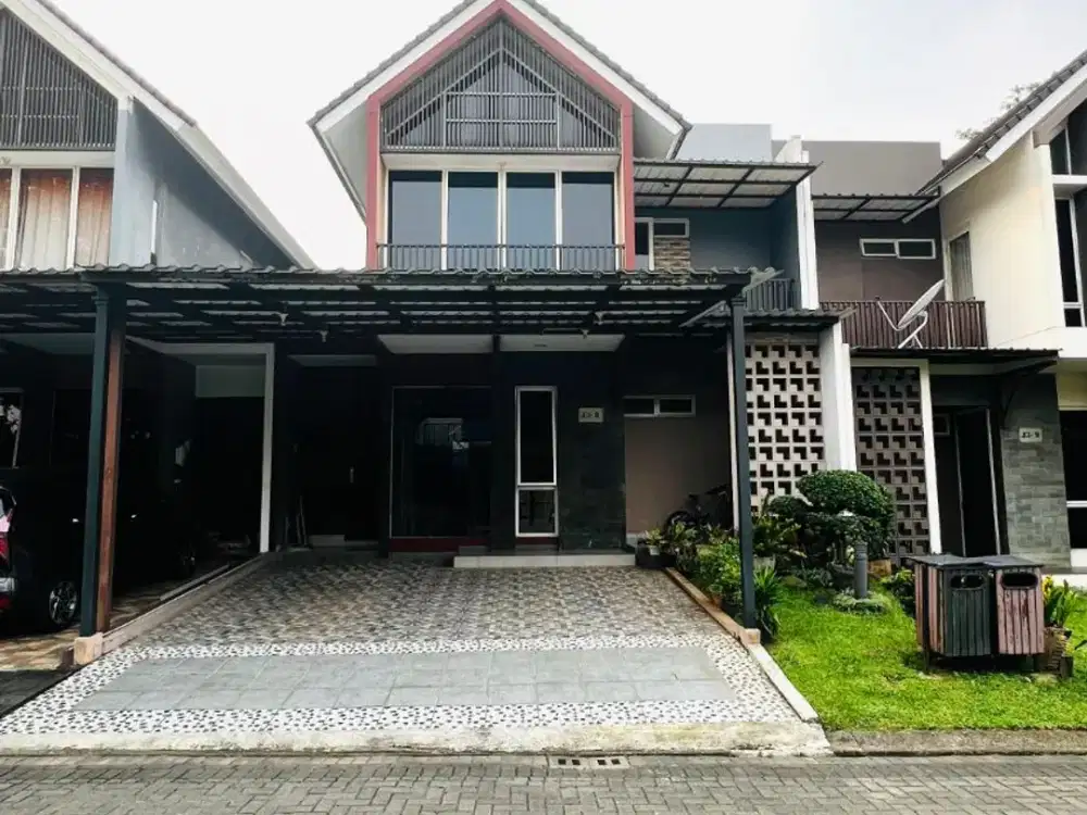 JUAL MURAH RUMAH NYAMAN FURNISH CEPAT LAKU INIKA ISLAND AVANI BSD