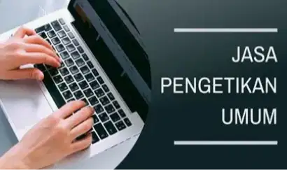 Jasa Ketik Umum