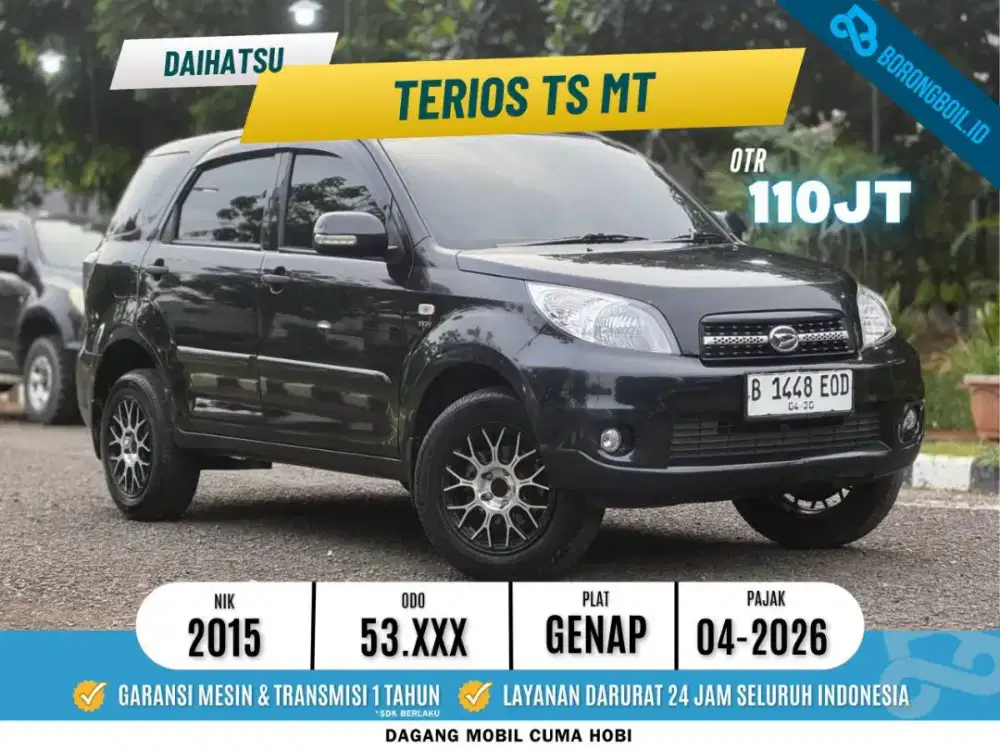Daihatsu Terios TS Manual 2015 Hitam