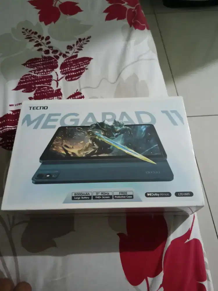 Tablet tecno megapad 11 baru