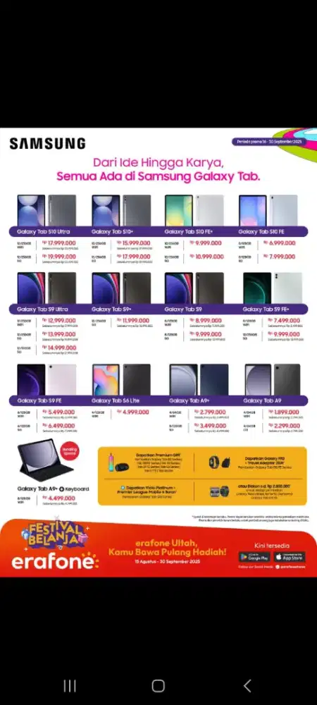 Kredit tanpa kartu kredit bunga 0% gratis 2x angsuran