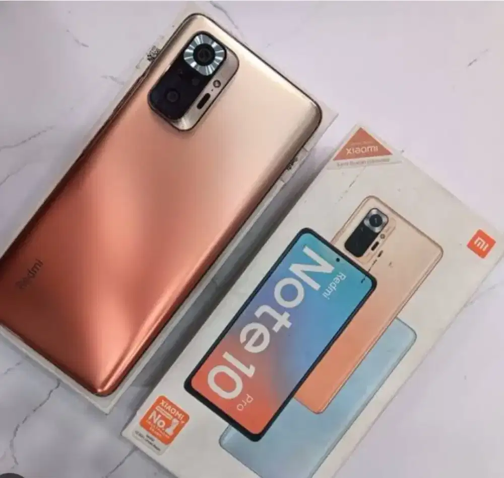 Murah hp xiaomi Redmi Note 10 pro 8/128 lkp, bs TT