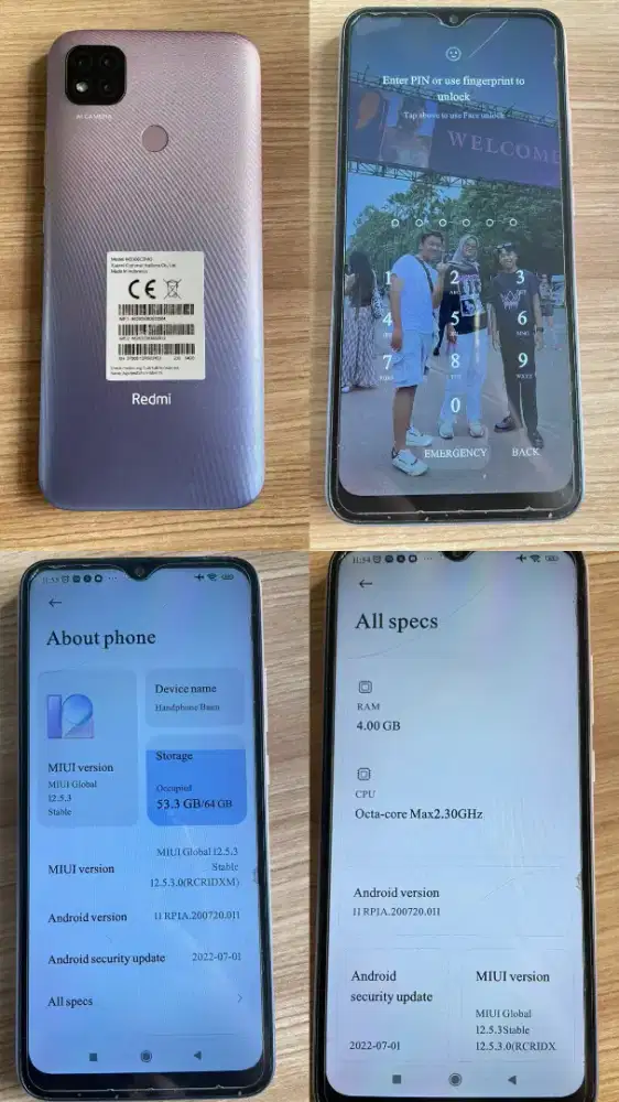 XIAOMI REDMI 9 C 4/64 GB