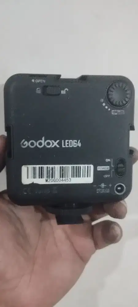 Godox LED video light 64 vlog universal smartphone lampu hp mini foto