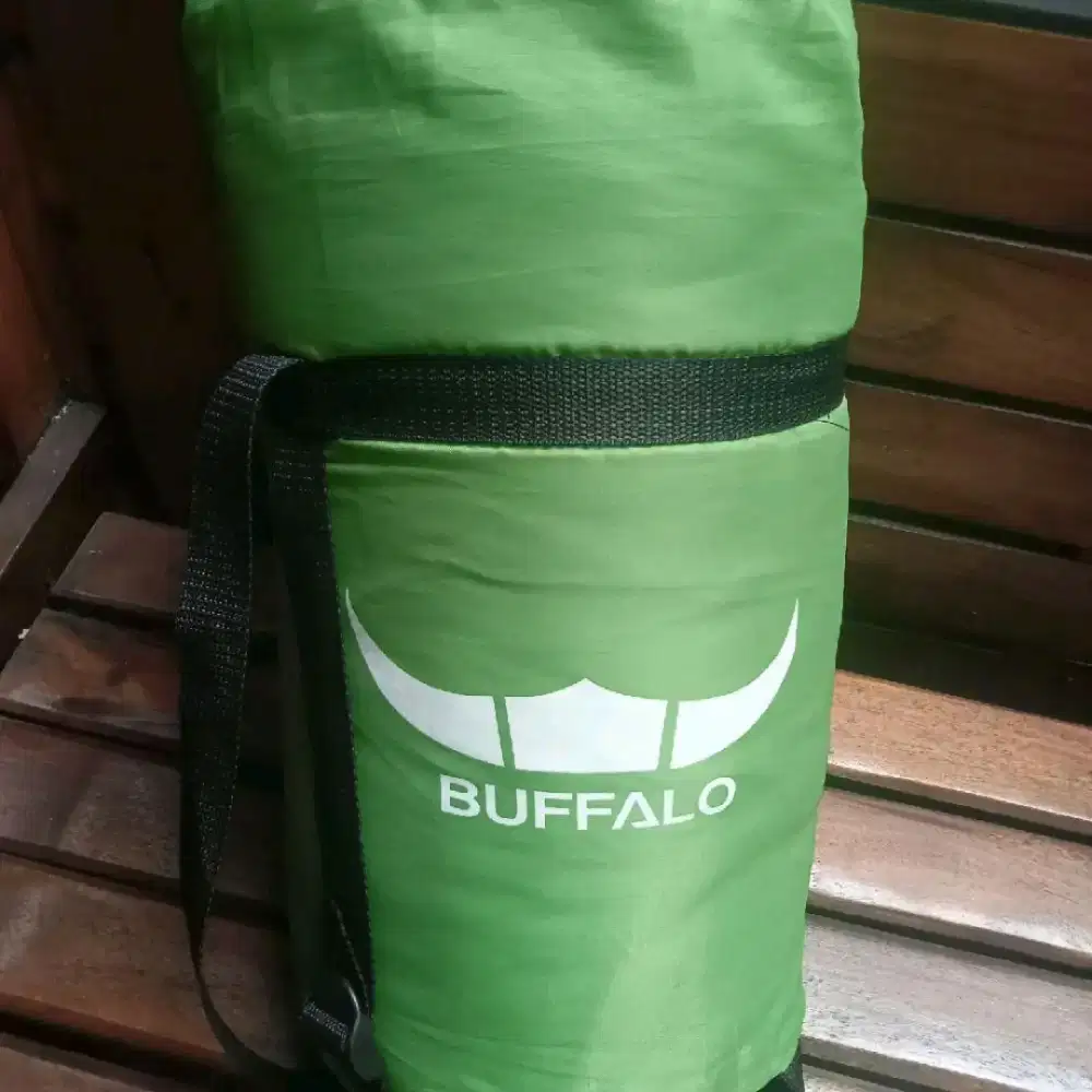 PRELOVED Sleeping Bag BUFFALO, Made in Korea, COD Cibubur Dsk