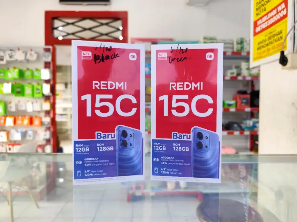 Hp redmi 15c ram 6/128