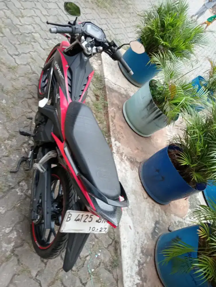 Dijual Motor siap pakai Sonic 150 R tahun 2017