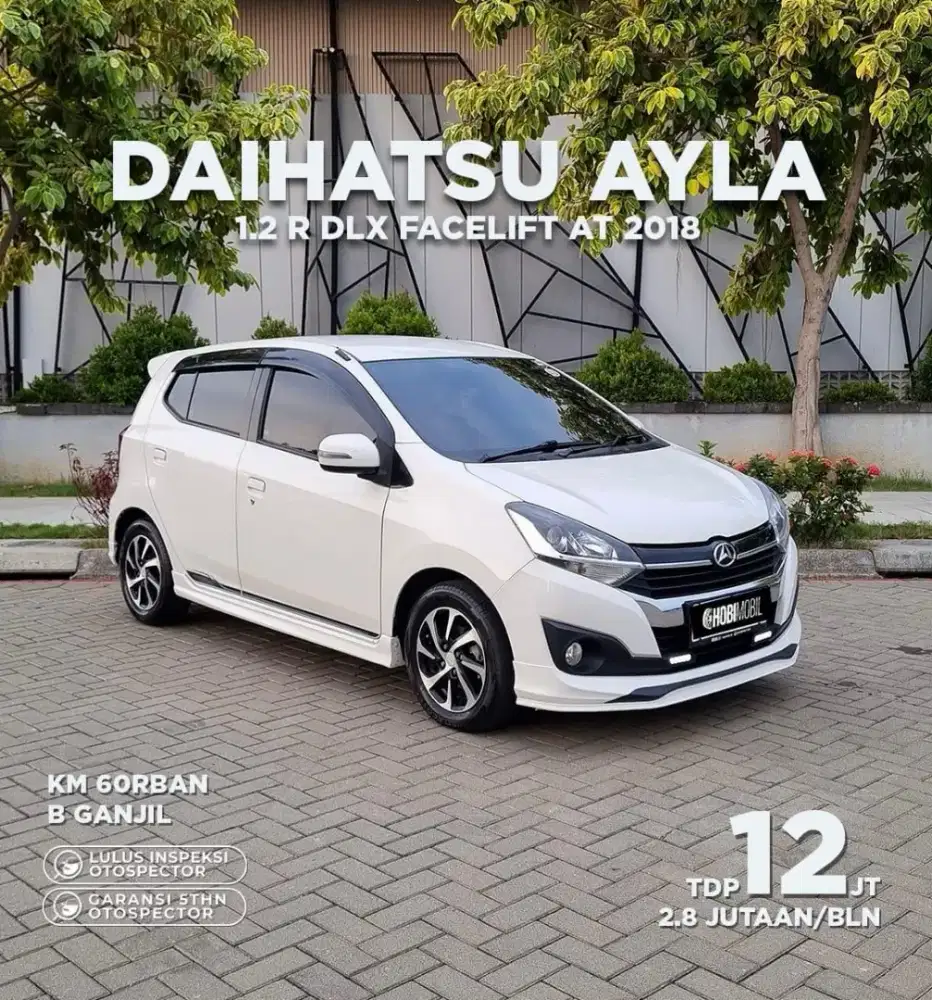 Ayla 1.2 R DLX Facelift AT Thn 2018