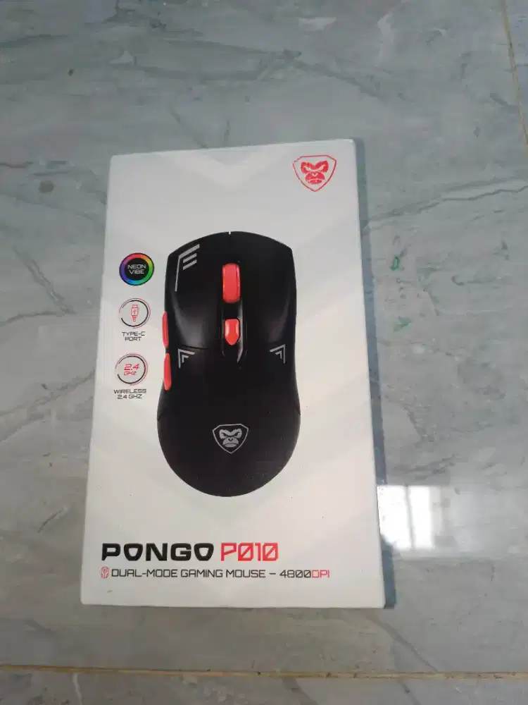 Dual Mode Gaming Mouse - 4800 DPI Axioo Pongo P010