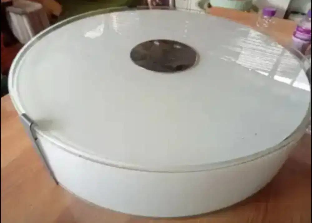 Lampu Plafon kaca 50cm, COD Cijantung Dsk