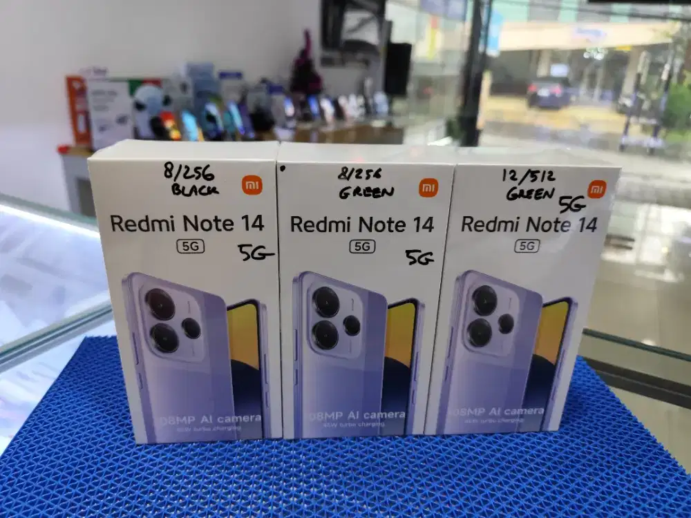 Redmi Note 14 5G New PROMO,MELAYANI KREDIT,Garansi Resmi 15 Bulan