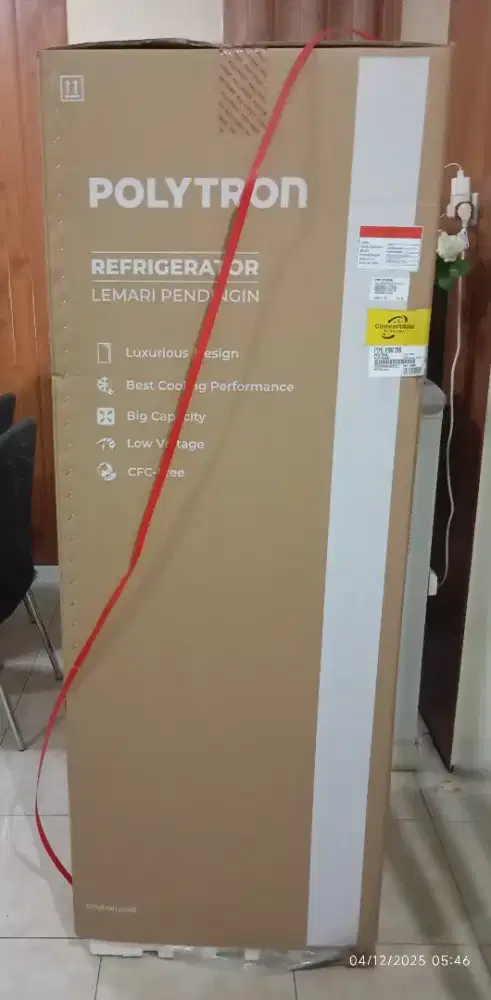 Kulkas baru merk Polytron