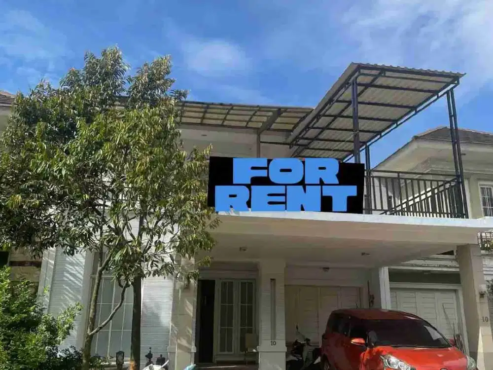 Disewakan Cepat Rumah Semi Furnished Rapi di Sutera Olivia Alam Sutera