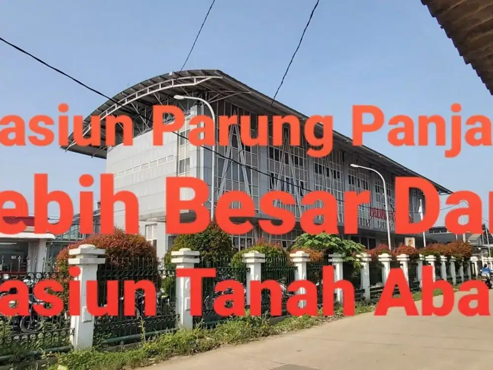 Dijual Murah Mulai 1 jutaan permeter Tanah Kavling 10 Menit Stasiun Parung Panjang Free SHM