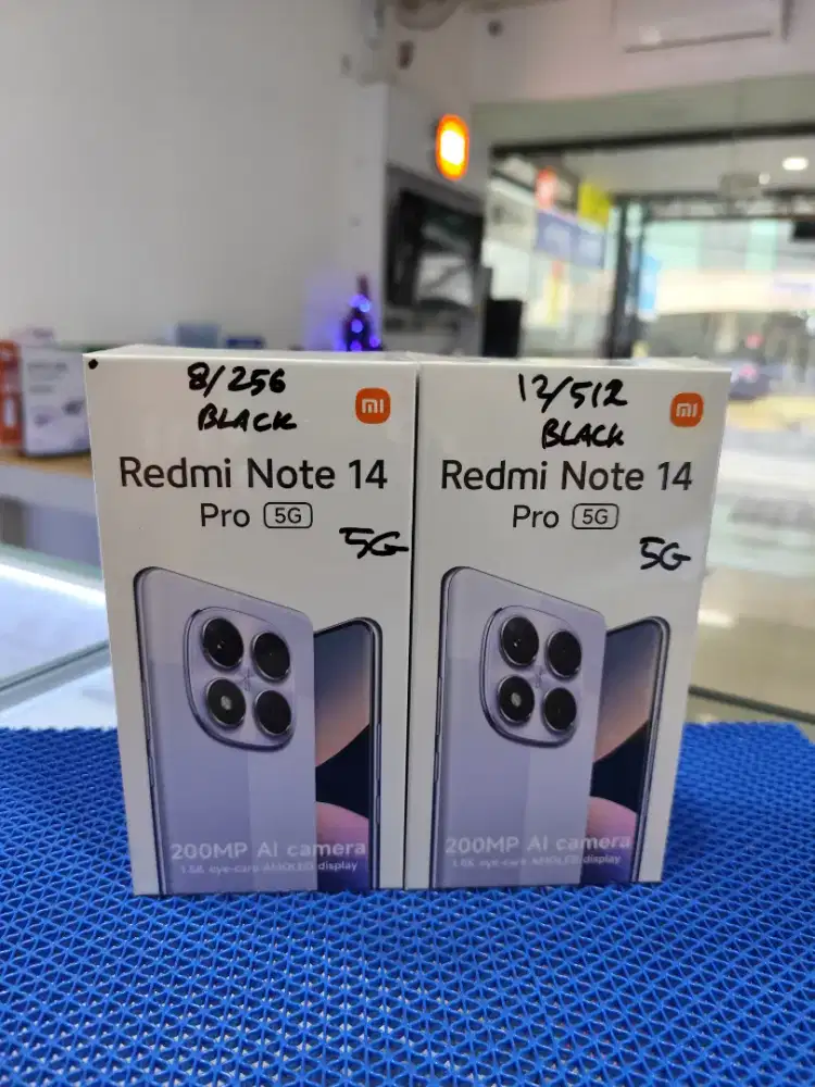 Redmi Note 14 PRO 5G New PROMO,MELAYANI KREDIT,Garansi Resmi 15 Bulan