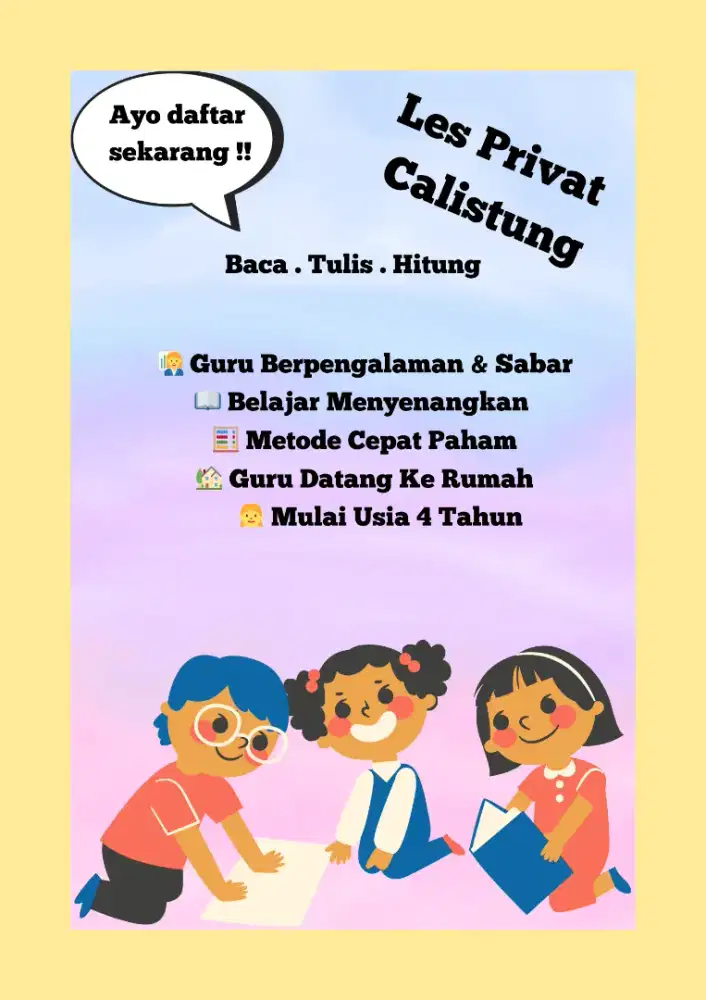 Les privat calistung